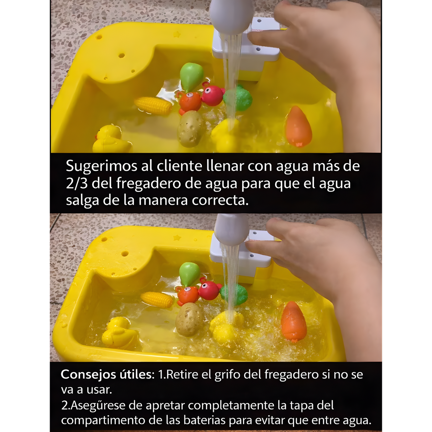 COCINA/ FREGADERO MAGICO INFANTIL